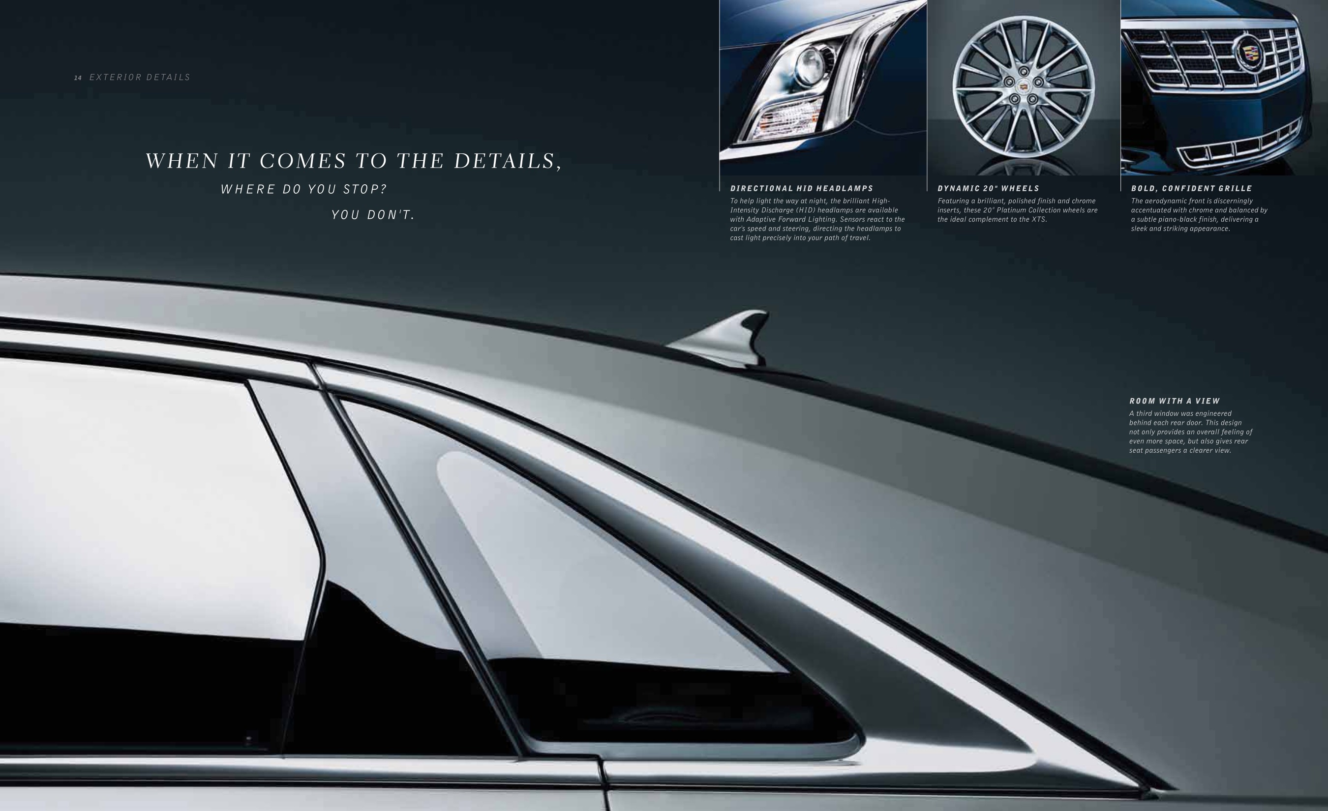 2013 Cadillac XTS Brochure Page 16